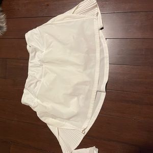 White lululemon tennis skirt size 6